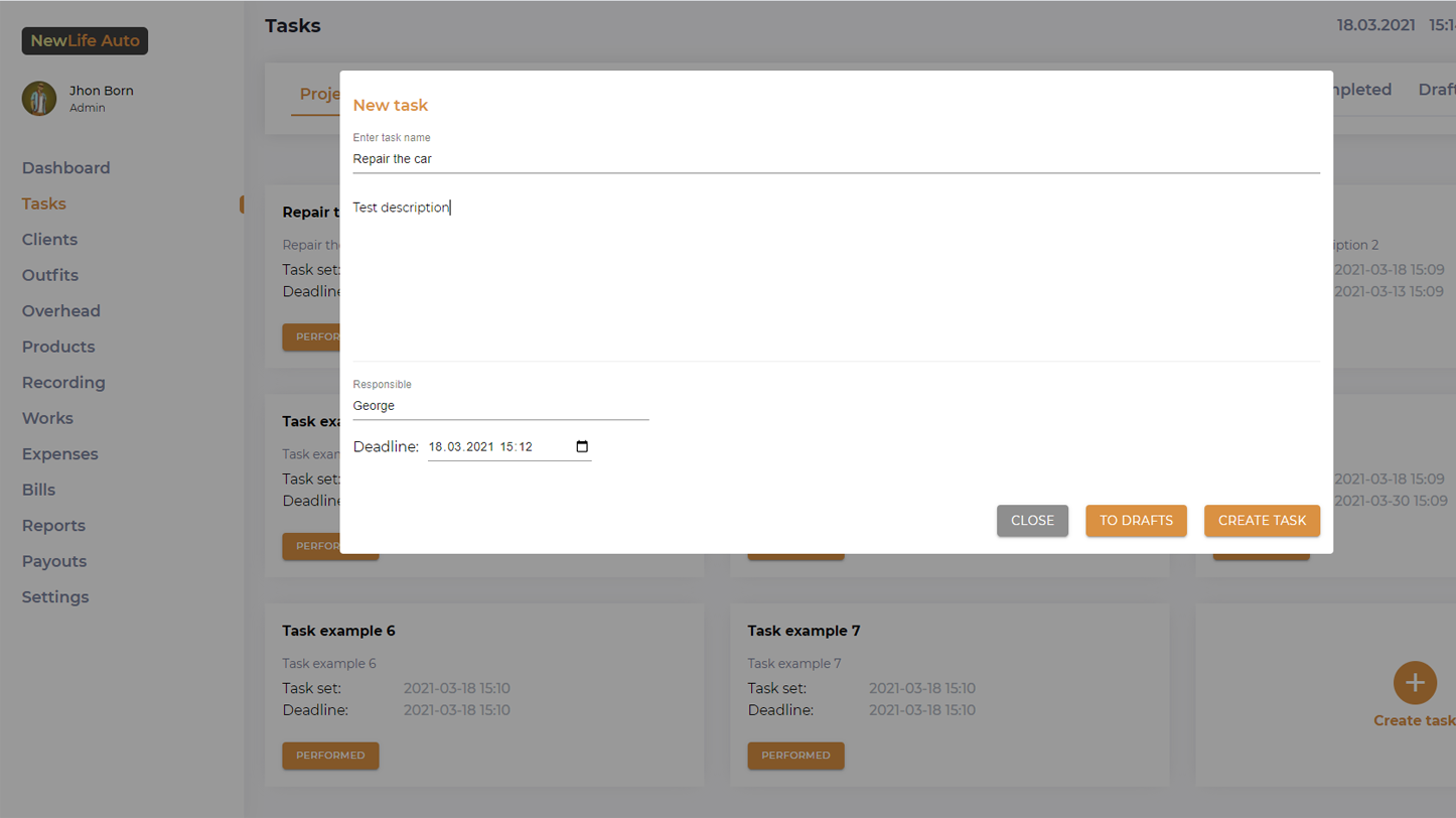 CRM/ERP система для автосервісу - Зображення №9 CRM/ERP система для автосервісу - Зображення №9