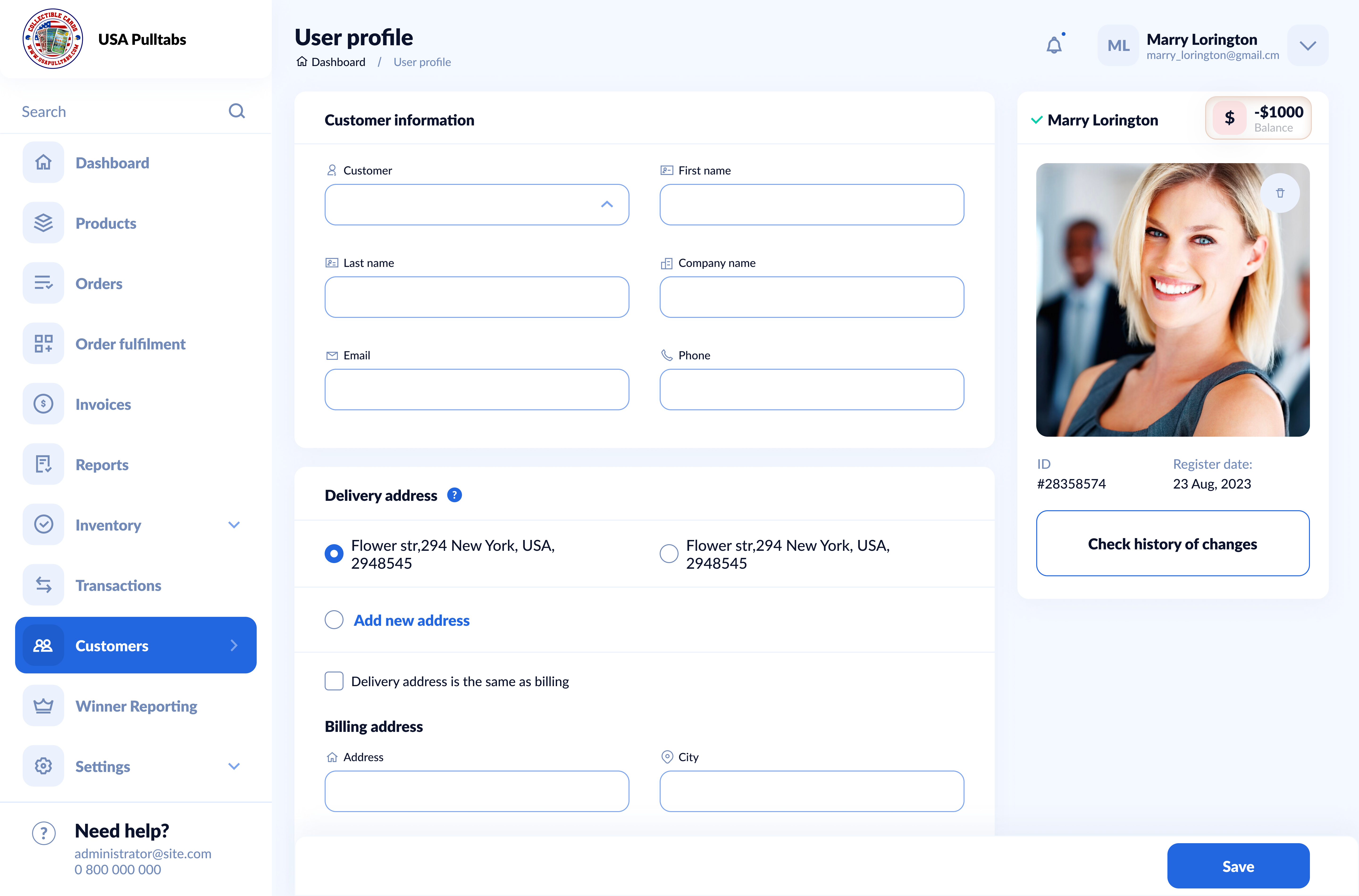 Вебплатформа для компанії USA Pulltabs - Зображення №22 Вебплатформа для компанії USA Pulltabs - Зображення №22