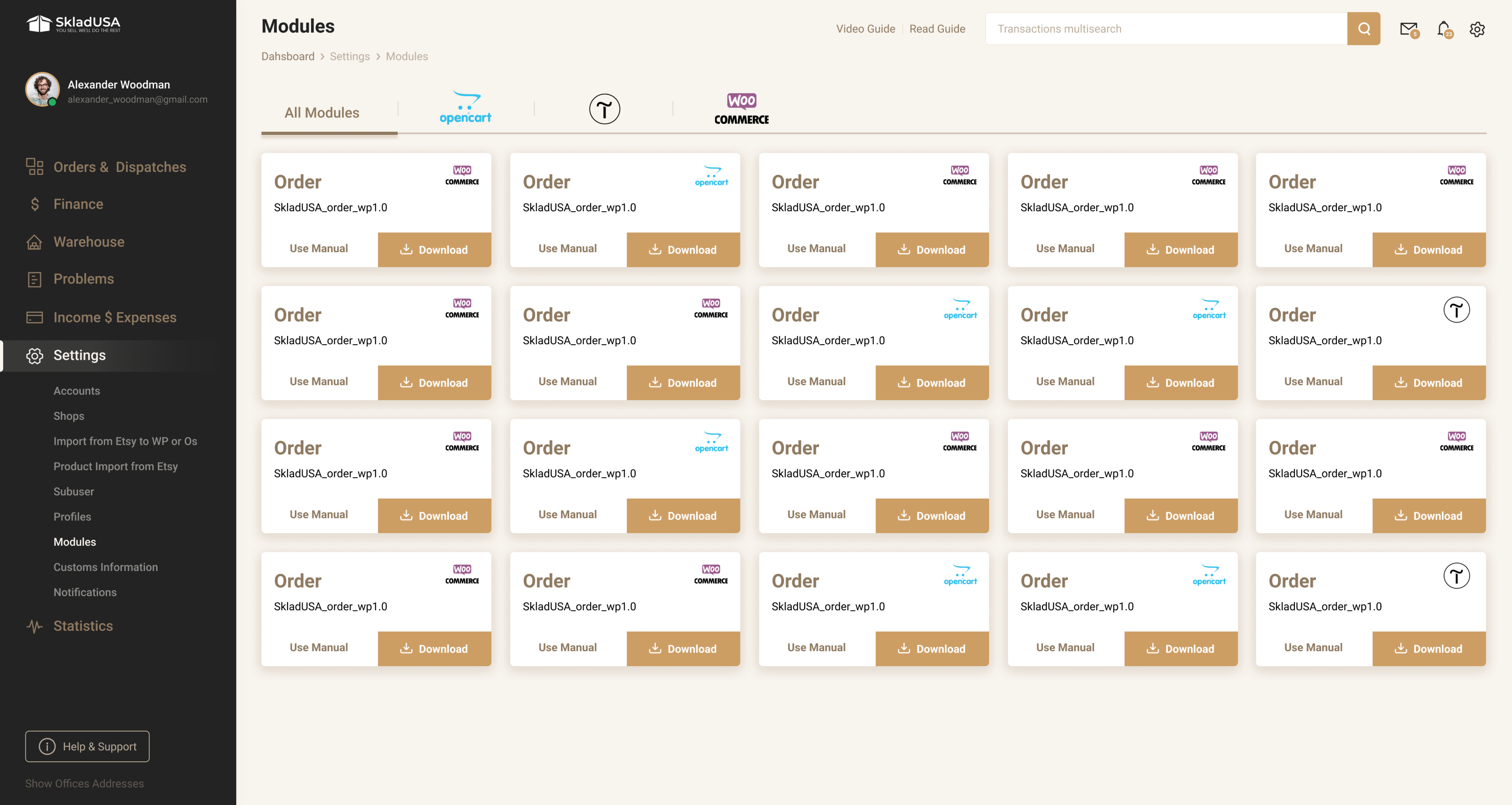 Високонавантажена CRM для  логістичної компанії SkladUSA - Зображення №39