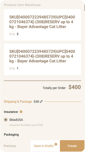 Високонавантажена CRM для  логістичної компанії SkladUSA - Зображення №13