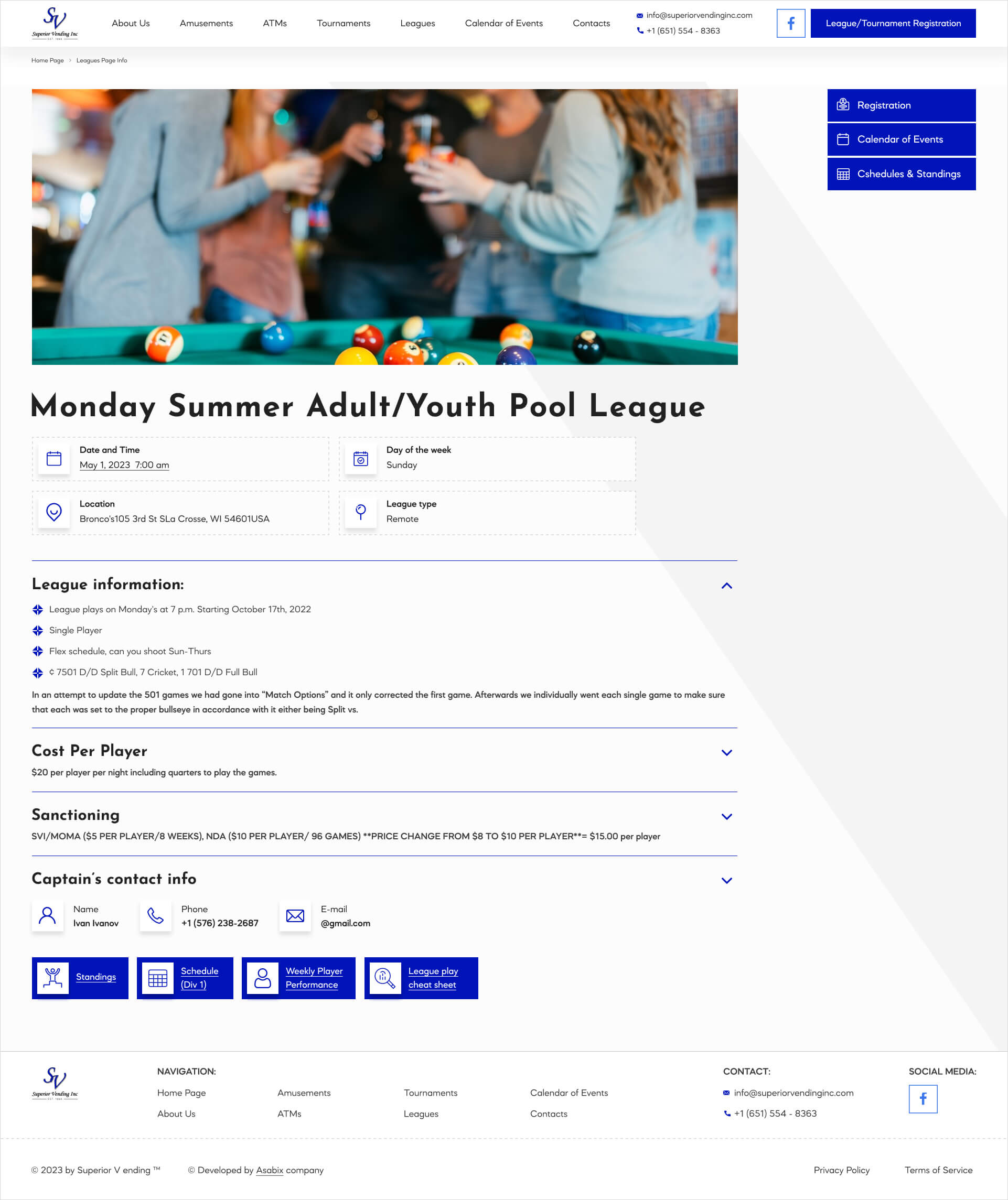 Вебсайт для компанії  Superior Vending™ - Зображення №28