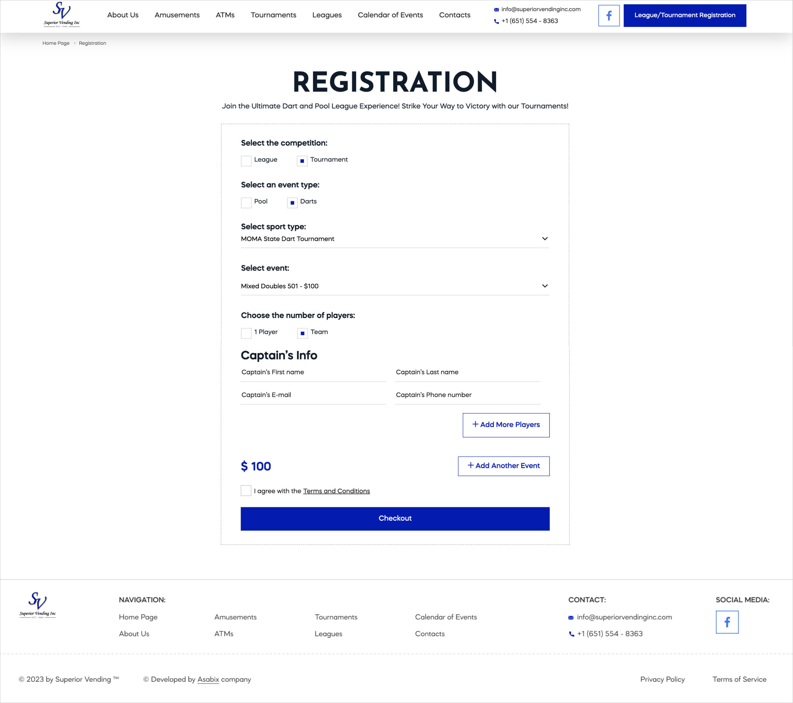 Вебсайт для компанії  Superior Vending™ - Зображення №27