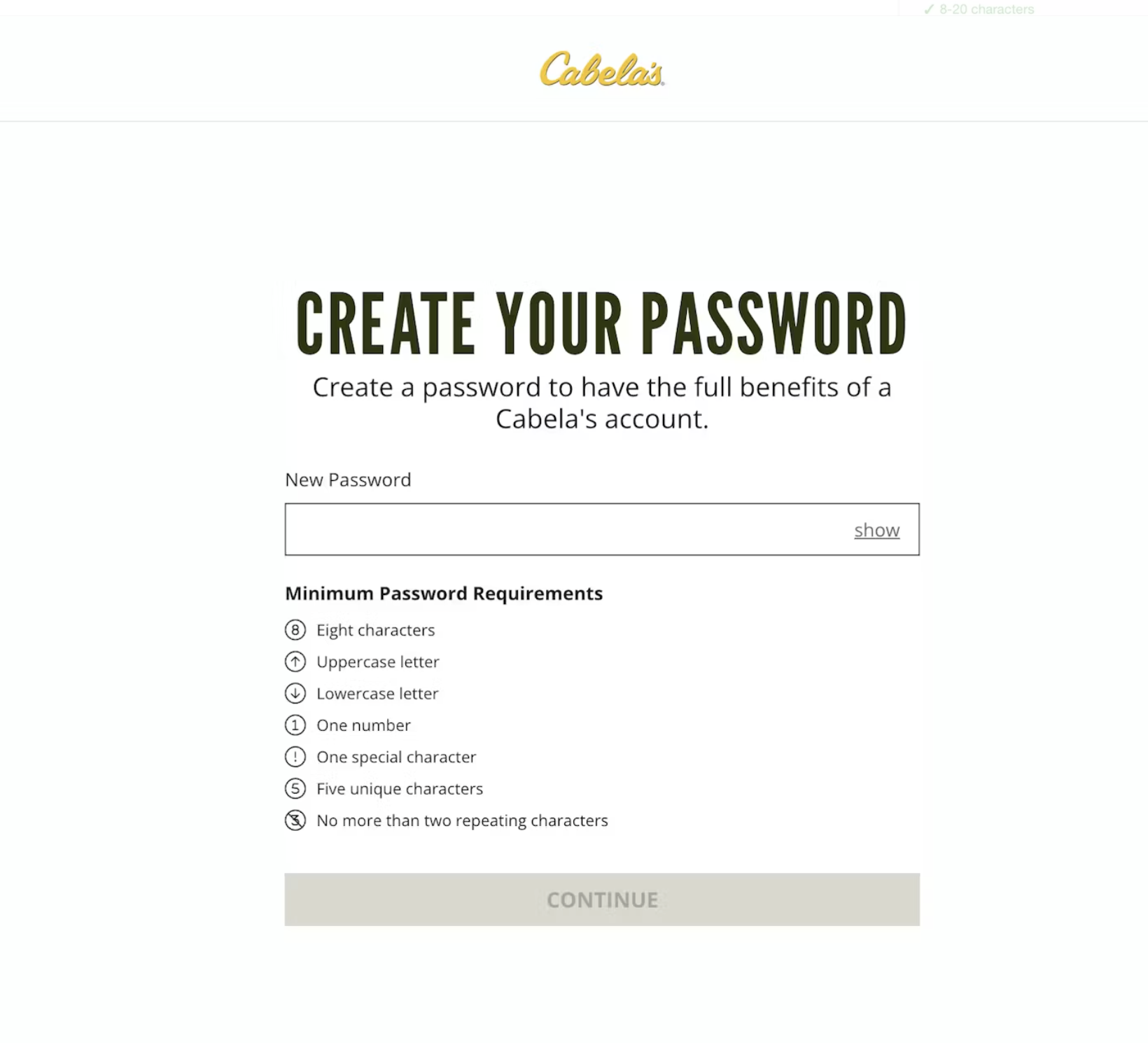 Зробіть покупки простішими: як UX впливає на лояльність і продажі - Зображення №2 Поганий приклад: вимоги до пароля надто складні
