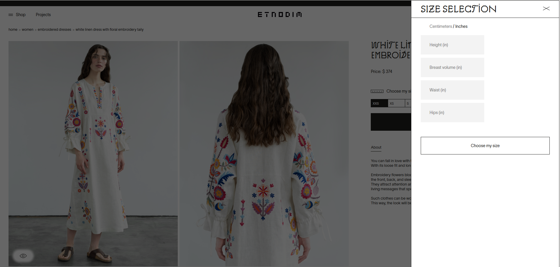 Зробіть покупки простішими: як UX впливає на лояльність і продажі - Зображення №8 Приклад автоматичного підбору розміру на основі параметрів користувача